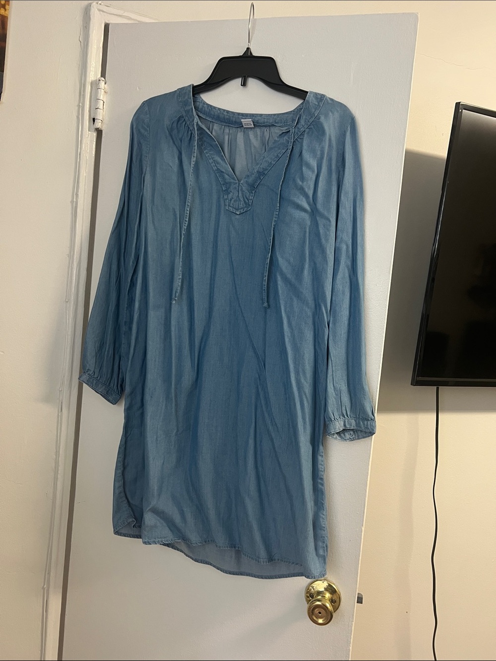 Old Navy Light Blue Chambray Tunic